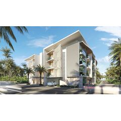 Квартира 2-комнатная 1+1 в Пунта-Кана (Пунта-Кана) площадь 43м²