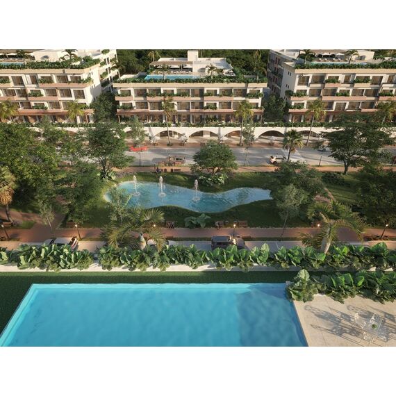 Квартира 1-комнатная студия 1+0 в Пунта-Кана площадь 50м² 2 этаж