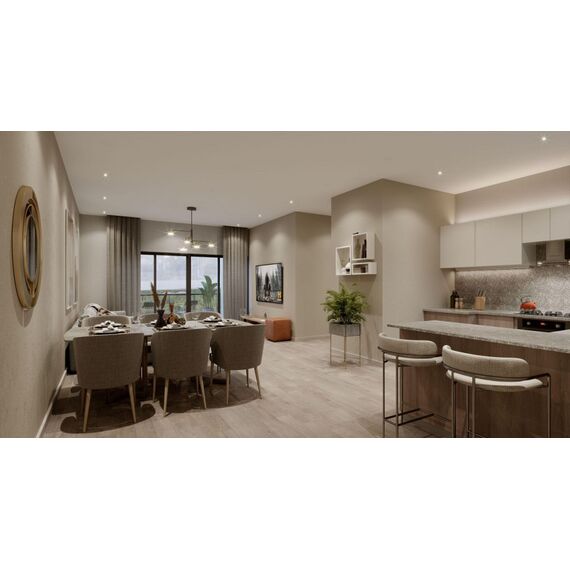 Квартира 3-комнатная 2+1 в Пунта-Кана (Пунта-Кана) площадь 121.7м² 2 этаж