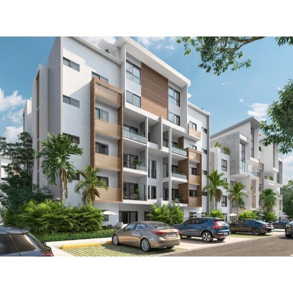 Квартира 2-комнатная 1+1 в Пунта-Кана (Пунта-Кана) площадь 76м²