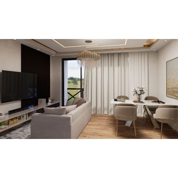 Квартира 2-комнатная 1+1 в Кабарете (Кабарете) площадь 70м²