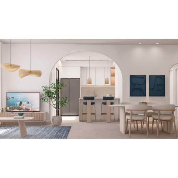 Квартира 2-комнатная 1+1 в Пунта-Кана (Пунта-Кана) площадь 53м²