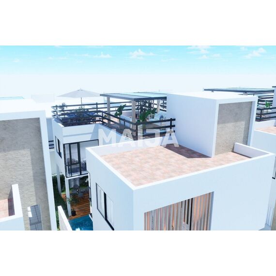 Дом в Пунта-Кана (Пунта-Кана) площадь 165м² 1-этажный