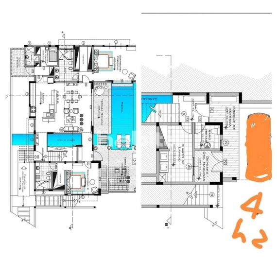 Вилла в Сосуа (Сосуа) площадь 300м² 2-этажный, изображение 19