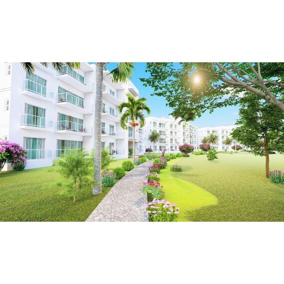 Квартира 1-комнатная студия 1+0 в Сосуа (Сосуа) площадь 41м², изображение 5