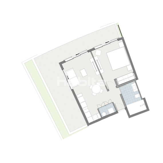Квартира 2-комнатная 1+1 в Пунта-Кана (Пунта-Кана) площадь 106.21м², изображение 6