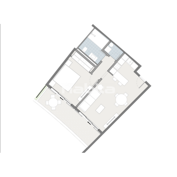 Квартира 2-комнатная 1+1 в Пунта-Кана (Пунта-Кана) площадь 89.9м² 2 этаж, изображение 6