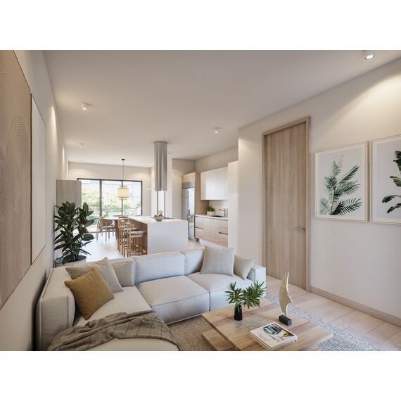 Квартира 1-комнатная студия 1+0 в Пунта-Кана площадь 50м² 2 этаж, изображение 11