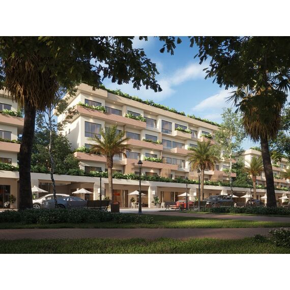 Квартира 1-комнатная студия 1+0 в Пунта-Кана площадь 50м² 2 этаж, изображение 2