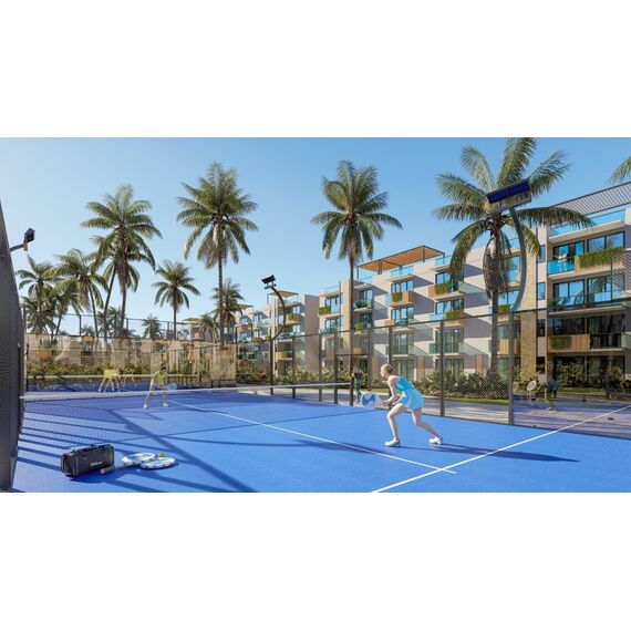 Квартира 2-комнатная 2+0 в Пунта-Кана Доминикана площадь 157м² 4 этаж в ЖК Aura Boulevard, изображение 6