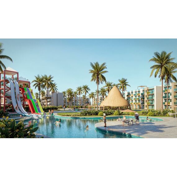 Квартира 2-комнатная 2+0 в Пунта-Кана Доминикана площадь 157м² 4 этаж в ЖК Aura Boulevard, изображение 5