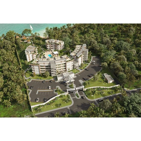 Квартира 3-комнатная 2+1 у моря в Самане площадь 80м² 2 этаж, изображение 3