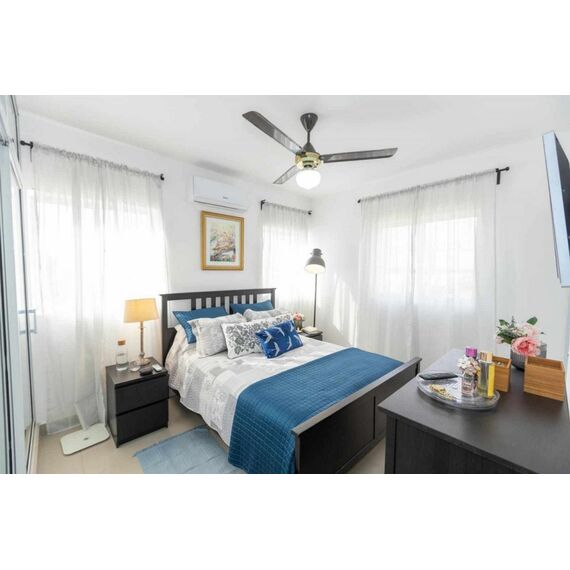 Квартира 3-комнатная 2+1 в Пунта-Кана площадь 60м² 2 этаж, изображение 2