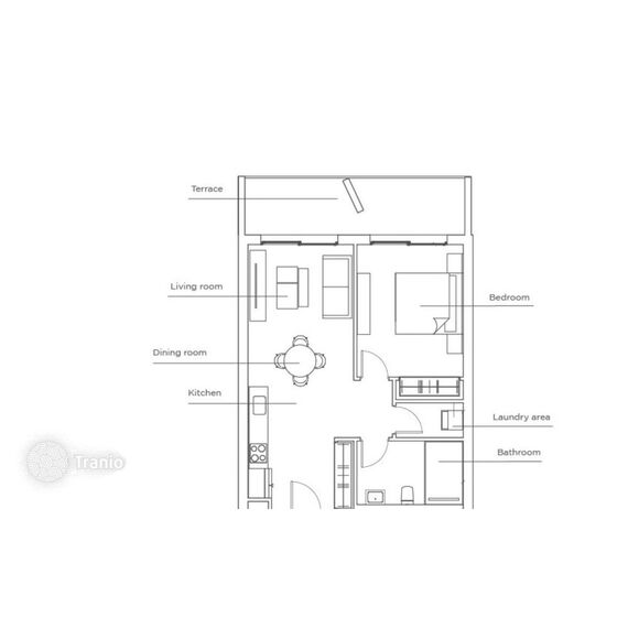 Квартира 4-комнатная 3+1 в Санто-Доминго-Эсте площадь 90м² 15 этаж, изображение 5