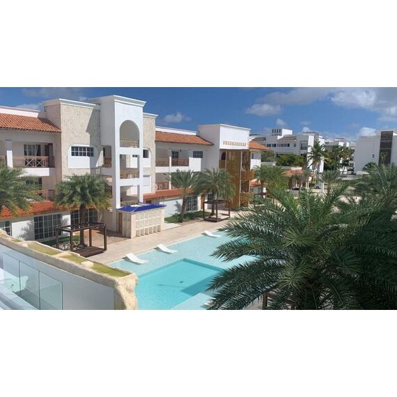 Квартира 2-комнатная 1+1 в Пунта-Кана (Кап-Кана) площадь 36.4м², изображение 5