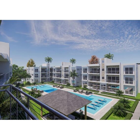 Квартира 3-комнатная 2+1 в Сосуа (Сосуа) площадь 87м², изображение 13