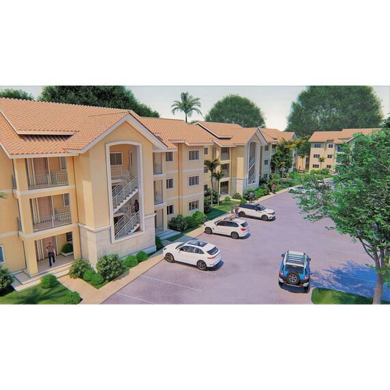 Квартира 2-комнатная 1+1 в Сосуа (Сосуа) площадь 66м², изображение 6
