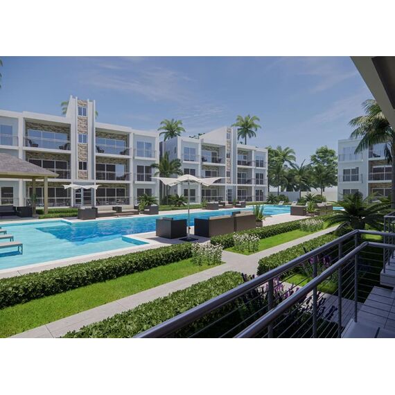 Квартира 3-комнатная 2+1 в Сосуа (Сосуа) площадь 87м², изображение 9