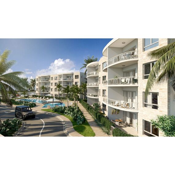 Квартира 3-комнатная 2+1 в Пунта-Кана (Баваро) площадь 98м², изображение 11