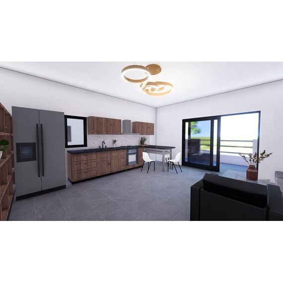 Квартира 2-комнатная 1+1 в Кабарете (Кабарете) площадь 34м², изображение 11