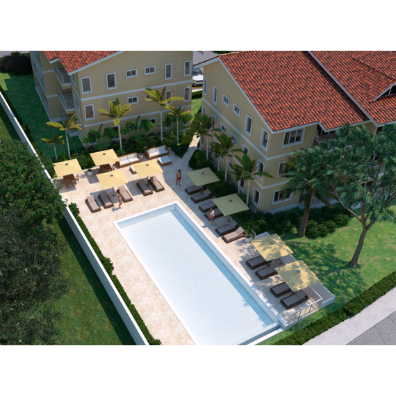 Квартира 2-комнатная 1+1 в Сосуа (Сосуа) площадь 66м² 2 этаж, изображение 6