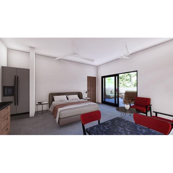 Квартира 2-комнатная 1+1 в Кабарете (Кабарете) площадь 34м², изображение 9