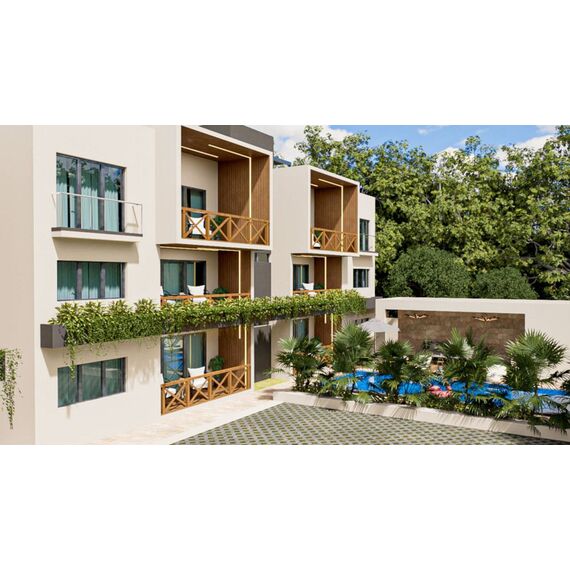 Квартира 2-комнатная 1+1 в Кабарете (Кабарете) площадь 70м², изображение 6