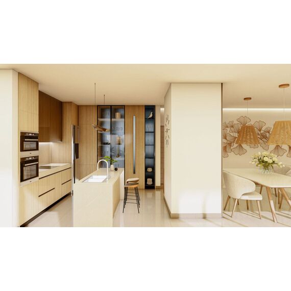 Квартира 2-комнатная 1+1 в Пунта-Кана (Пунта-Кана) площадь 52.29м², изображение 13