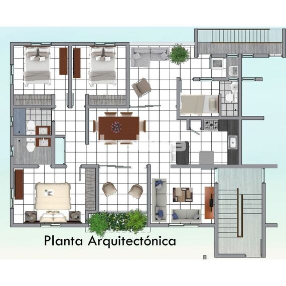 Квартира 4-комнатная 3+1 в Пунта-Кана (Пунта-Кана) площадь 147м² 1 этаж, изображение 3