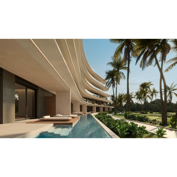 Квартира 2-комнатная 1+1 в Пунта-Кана (Пунта-Кана) площадь 64м², изображение 5