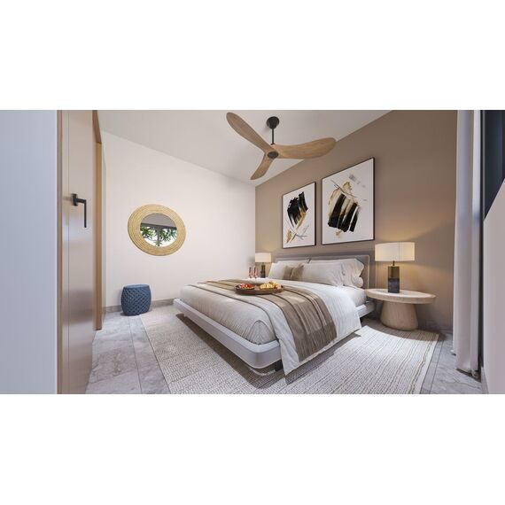 Квартира 3-комнатная 2+1 в Пунта-Кана (Пунта-Кана) площадь 37м², изображение 11