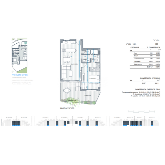 Квартира 2-комнатная 1+1 в Пунта-Кана (Кап-Кана) площадь 84.83м² 4 этаж, изображение 15