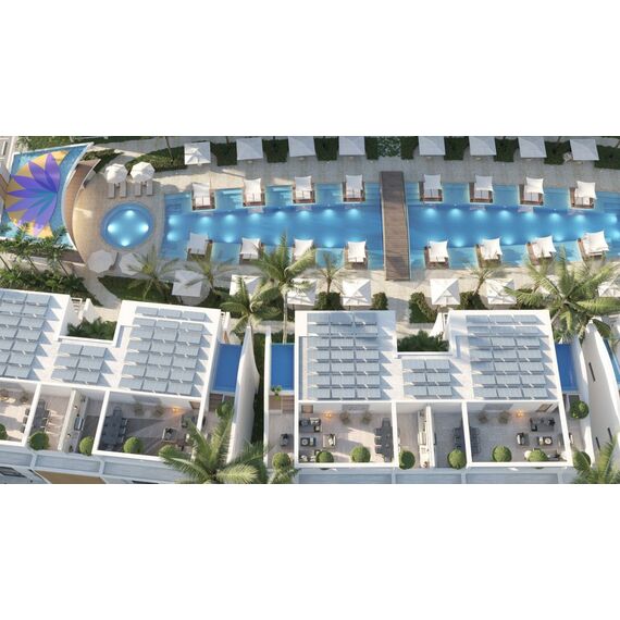 Квартира 2-комнатная 1+1 в Пунта-Кана (Баваро) площадь 60м², изображение 2