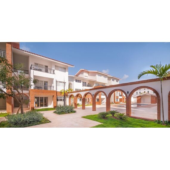 Квартира 2-комнатная 1+1 в Пунта-Кана (Баваро) площадь 65м², изображение 9