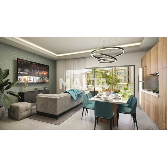 Квартира 1-комнатная студия 1+0 в Пунта-Кана (Баваро) площадь 55м² 4 этаж, изображение 9