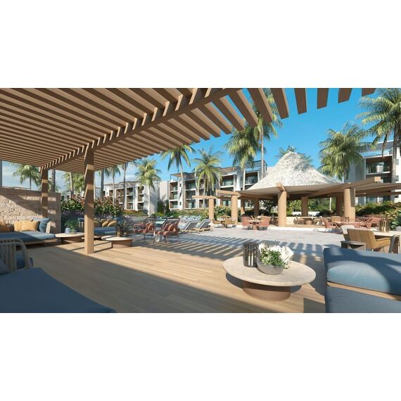 Квартира 3-комнатная 2+1 в Пунта-Кана (Пунта-Кана) площадь 37м², изображение 4