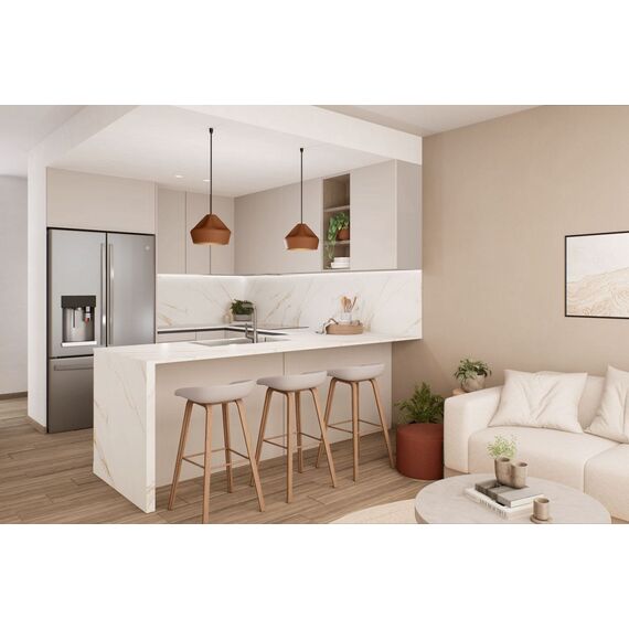 Квартира 2-комнатная 1+1 в Пунта-Кана (Пунта-Кана) площадь 65м² 2 этаж, изображение 3