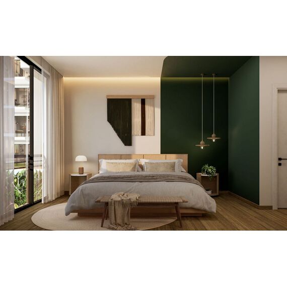 Квартира 2-комнатная 1+1 в Пунта-Кана (Пунта-Кана) площадь 65м², изображение 10