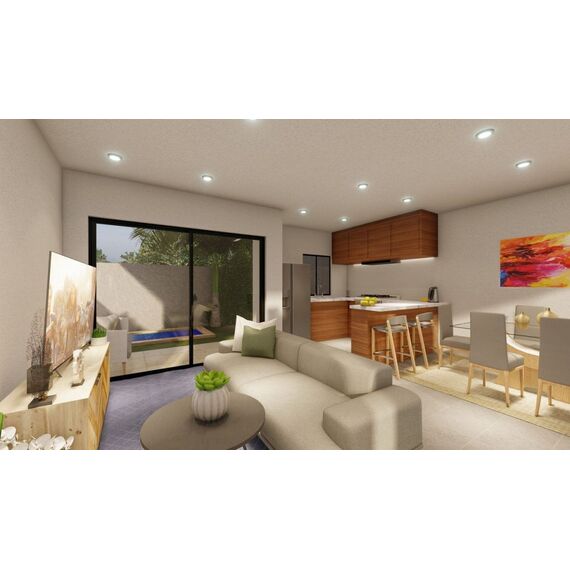 Квартира 4-комнатная 3+1 в Пунта-Кана (Баваро) площадь 96м², изображение 9