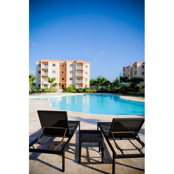 Квартира 2-комнатная 1+1 в Пунта-Кана (Баваро) площадь 75м², изображение 14
