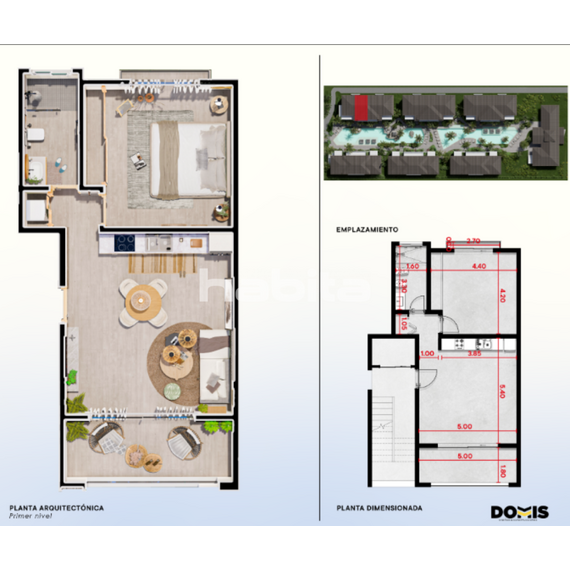 Квартира 2-комнатная 1+1 в Байяибе площадь 61м² 1 этаж, изображение 10